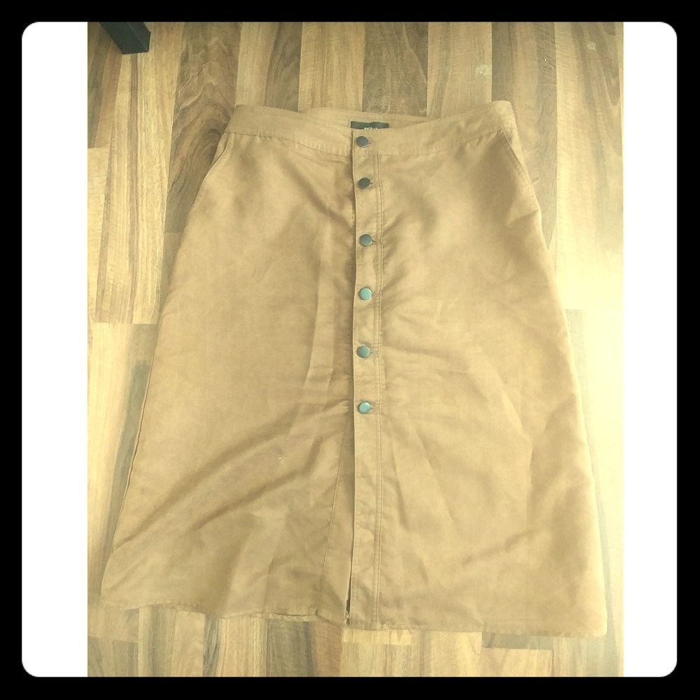 Mossimo Button Down Skirt